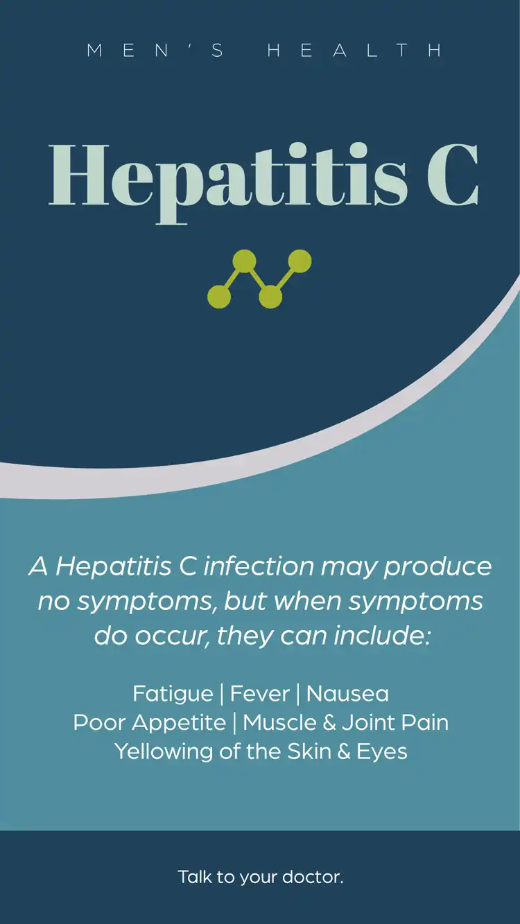 Mens Health  Hepatitis C Symptoms
