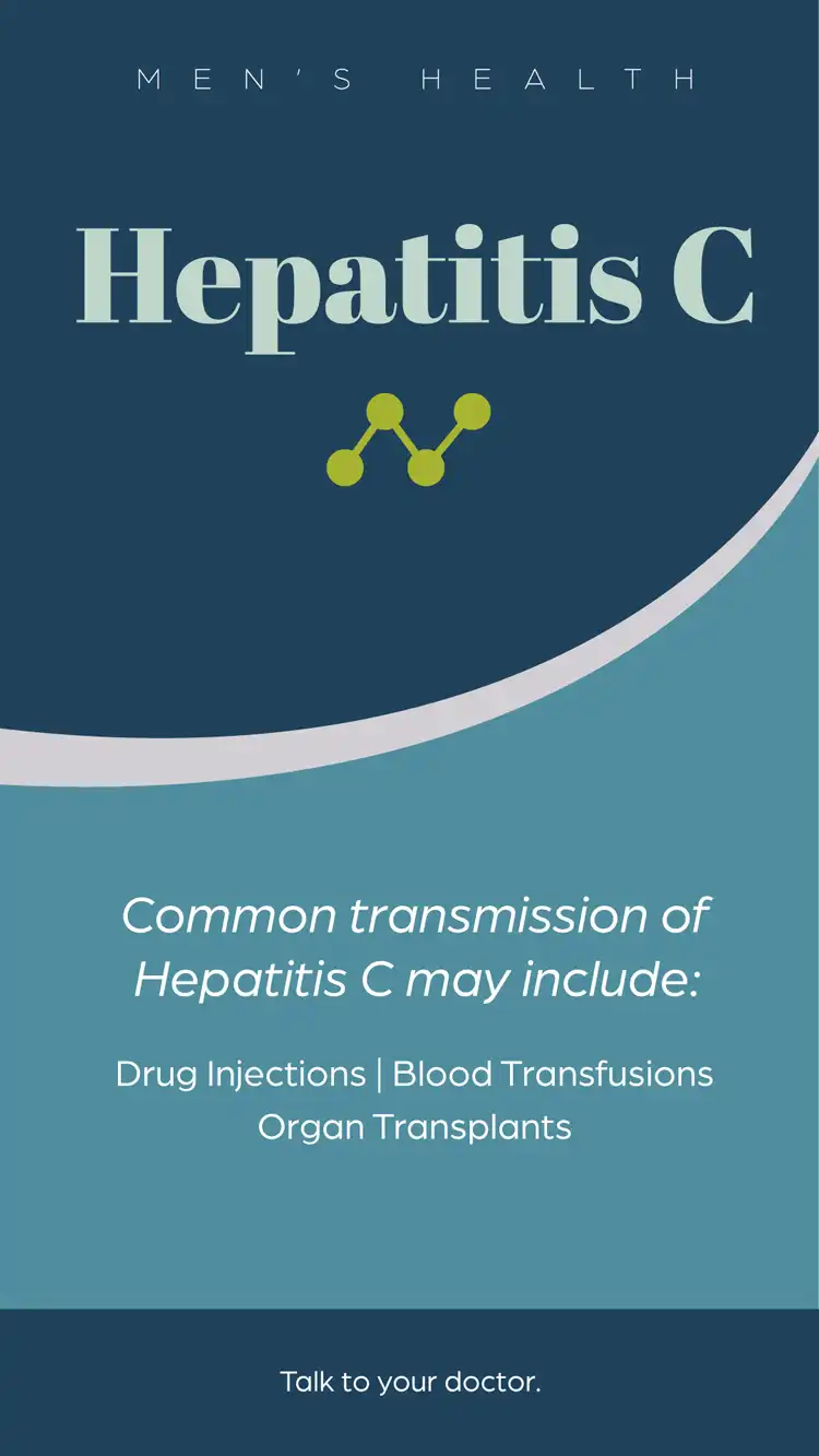 Mens Health  Transmitting Hepatitis C