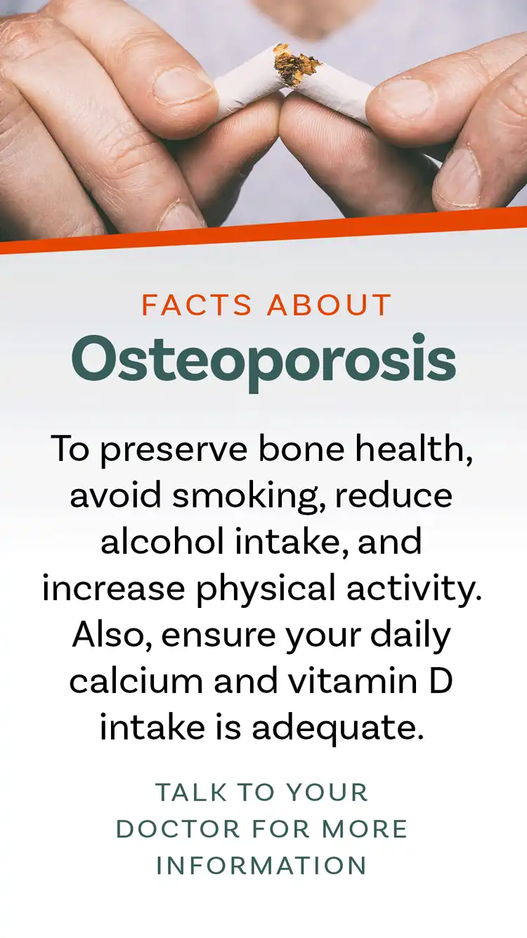 Osteoporsis  No Smoking