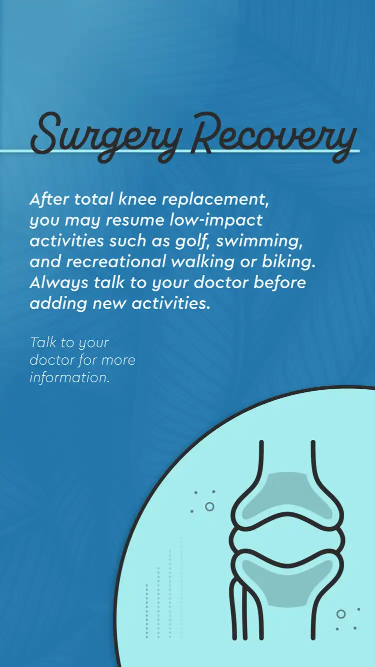 Orthopedic  Knee Replacement Recovery 03