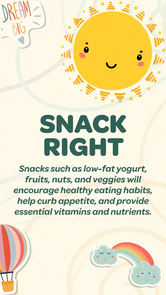Pediatric Nutrition  Snack Right