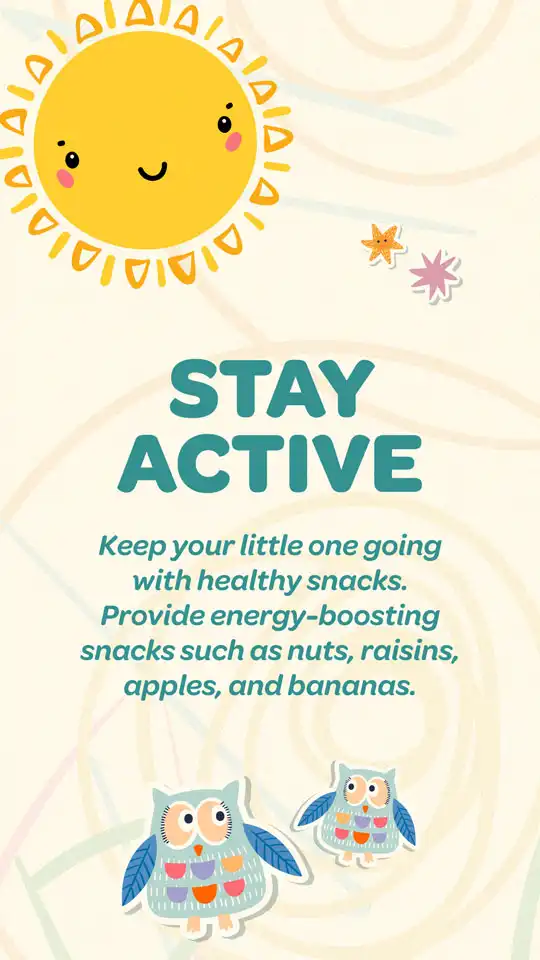 Pediatric Nutrition  Stay Active