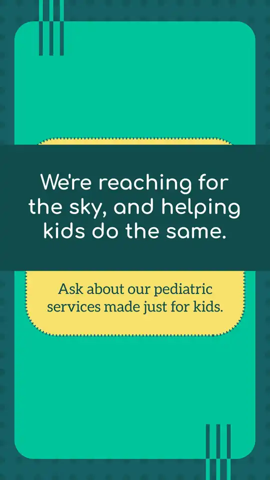 Pediatric  Reach For Sky