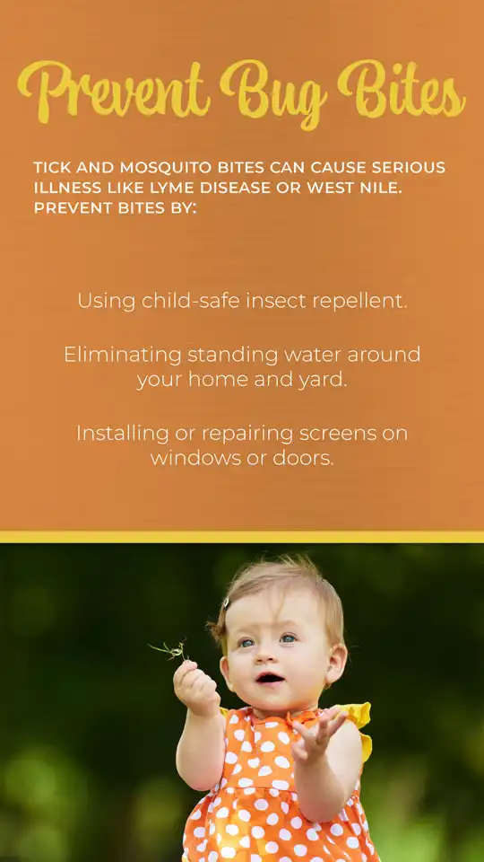 Pediatric  Safety Prevention  Bug Bites