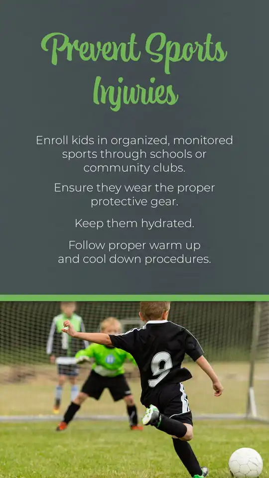 Pediatric  Safety Prevention  Sports Injuries