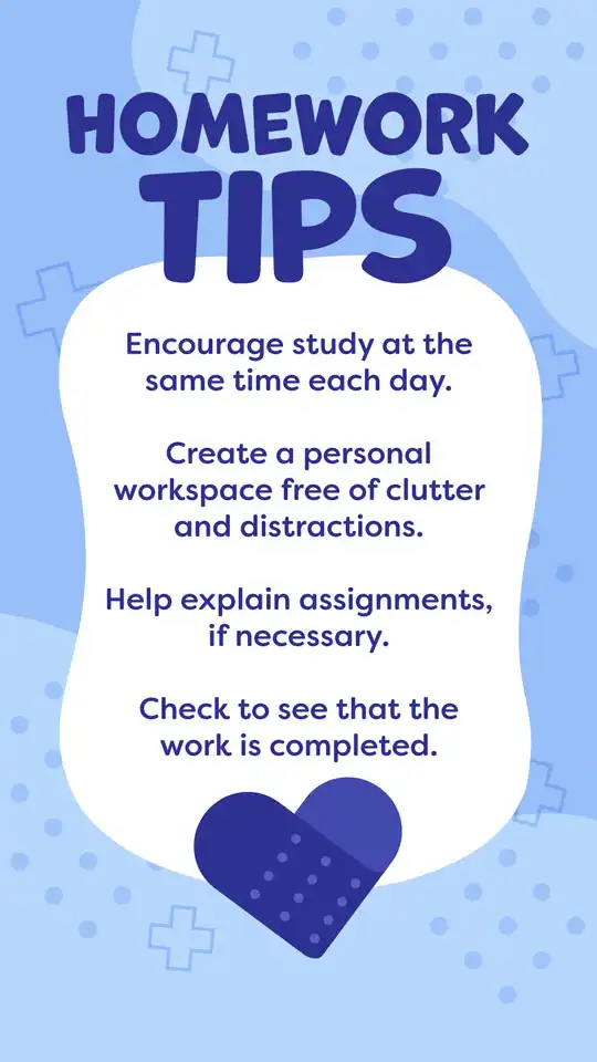 Pediatrics  Homework Tips