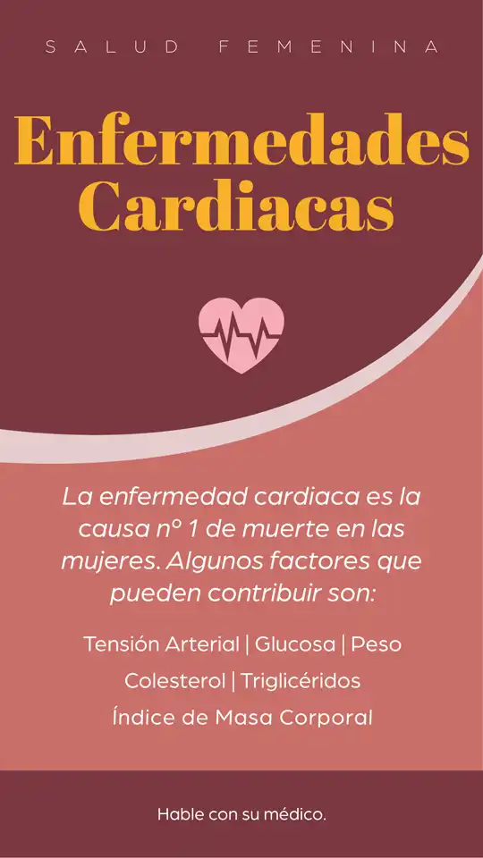 Womens Health SPANISH  Heart Disease Pt 1