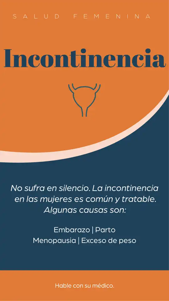 Womens Health SPANISH  Incontinence Causes
