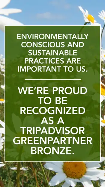 Eco Friendly  Trip Advisor Green Partner Bronze