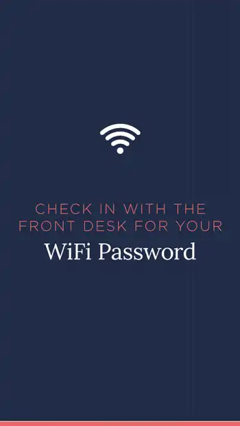 Guest Services  Wi Fi P W 03