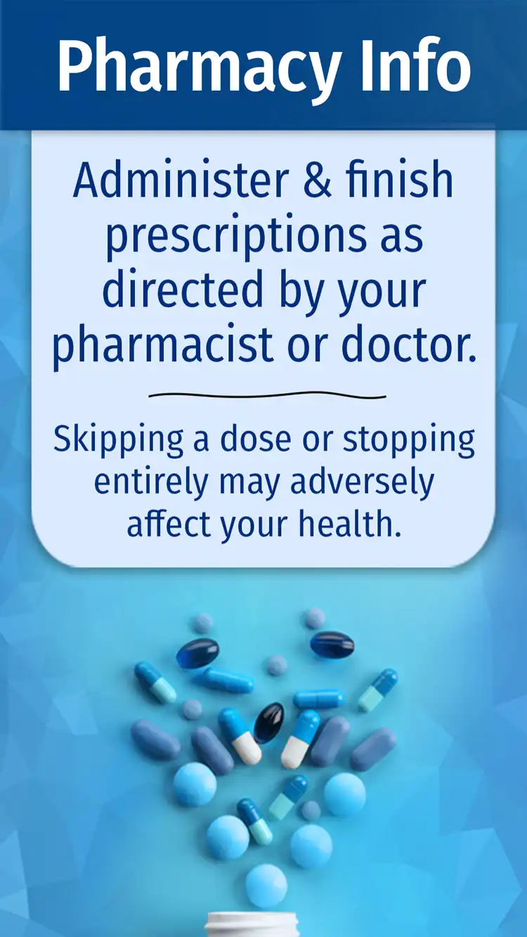 Pharmacist Info  As Directed