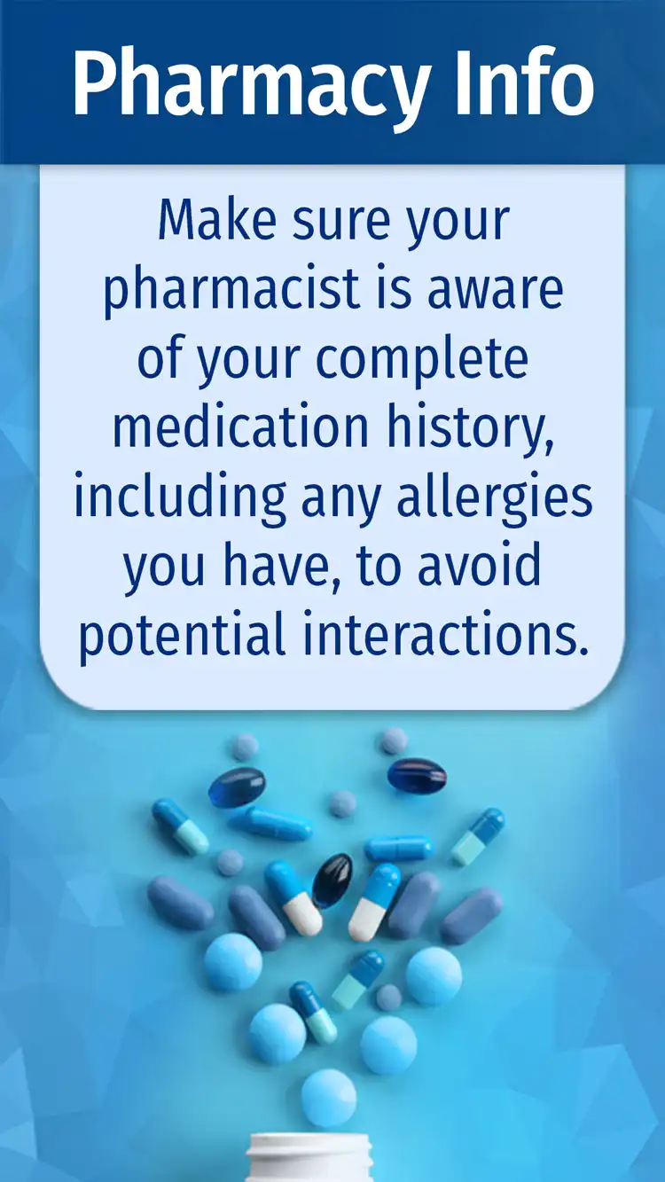 Pharmacist Info  Rx History