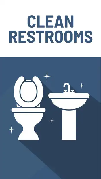 Clean Restrooms