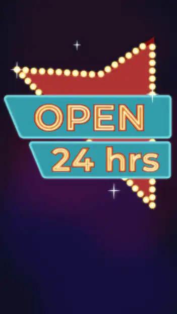 Open 24 Hours