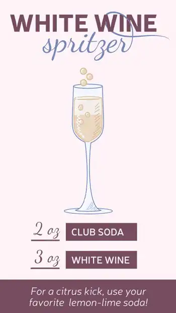 Wine Recipes  White Wine Spritzer