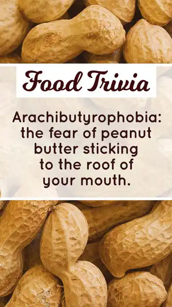 Food Trivia  Arachibutyrophobia