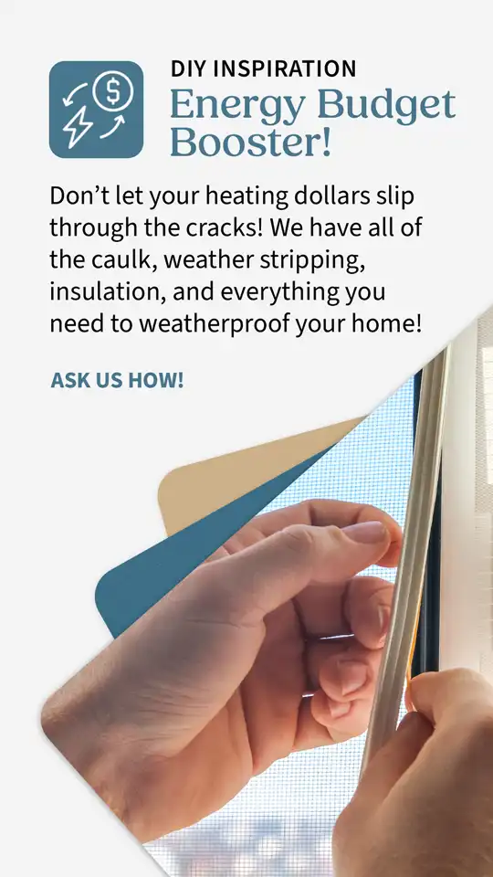 Fall Winter Home Imrovement  Energy Budget Booster