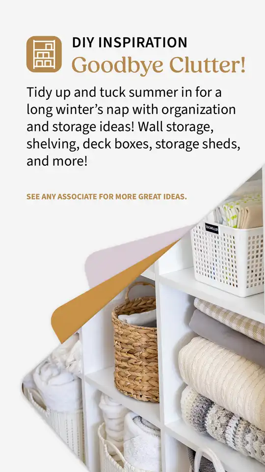 Fall Winter Home Imrovement  Goodbye Clutter