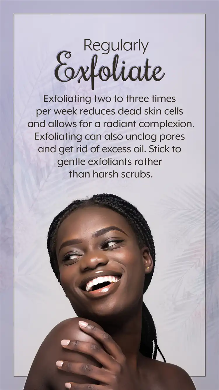 Beauty Tip  Exfoliate
