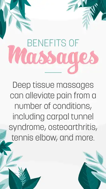 Massage Benefits  Conditions