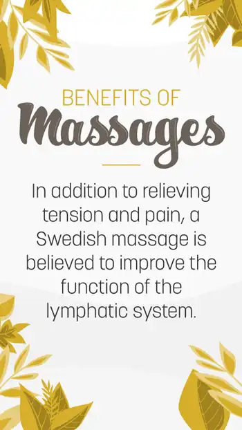 Massage Benefits  Lymphatic
