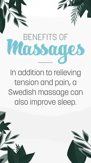 Massage Benefits  Sleep