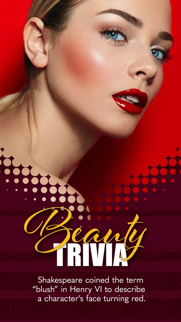 Beauty Trivia  Blush